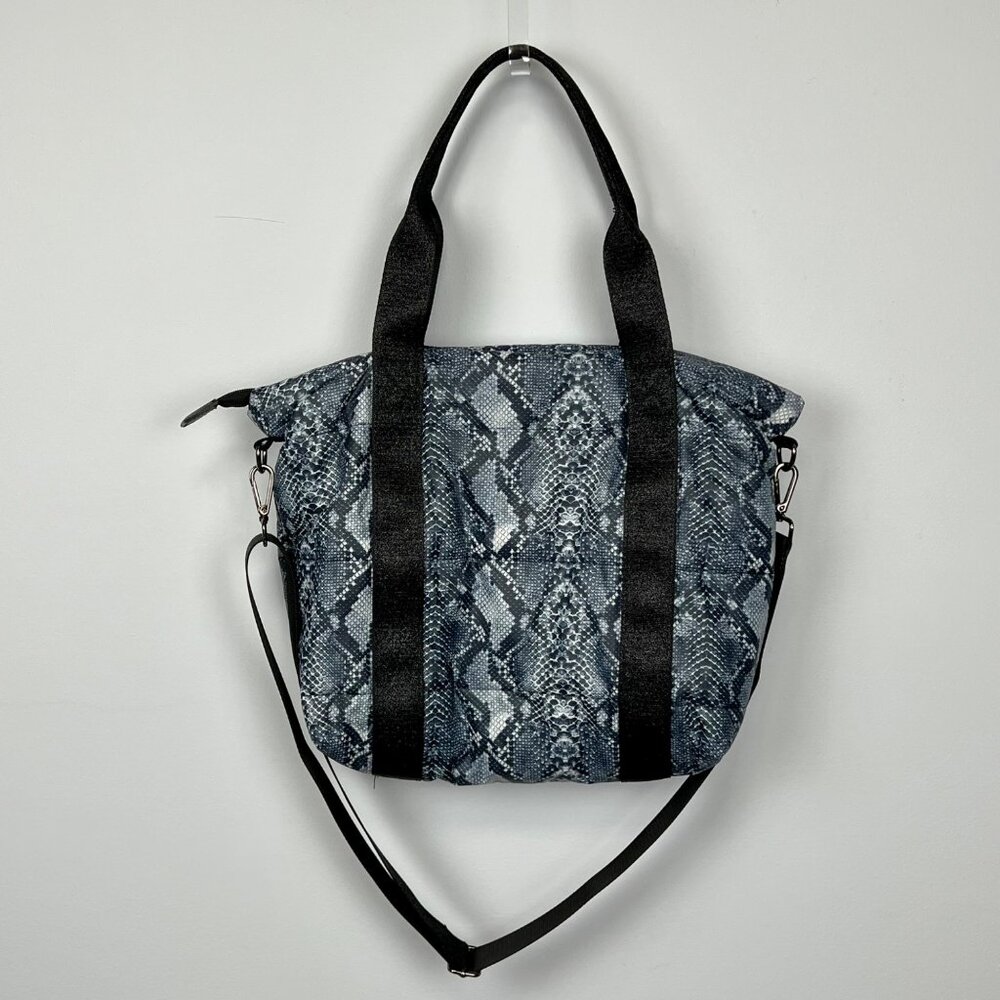 Haute Shore Jaime Blue Python Puffer Tote Crossbo… - image 2